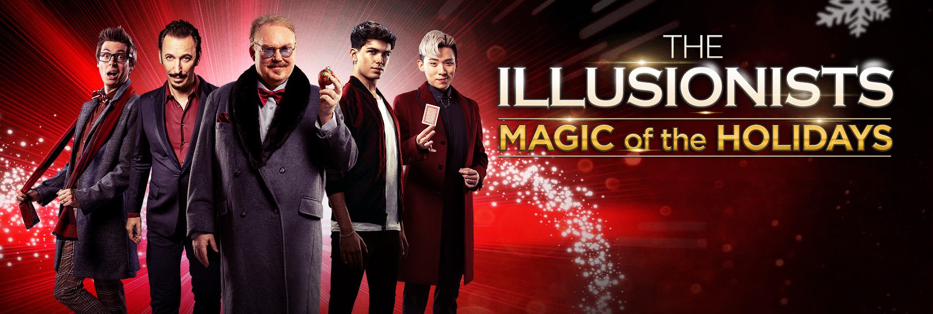 Slide 4: The Illusionists - Magic of the Holidays